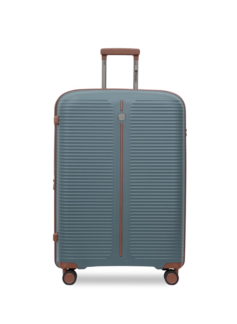 President PP  3-piece luggage set High-quality Travel bag ( S,M,L) spinner wheels, Model -97980 ( DARK GREY ) - Image 3