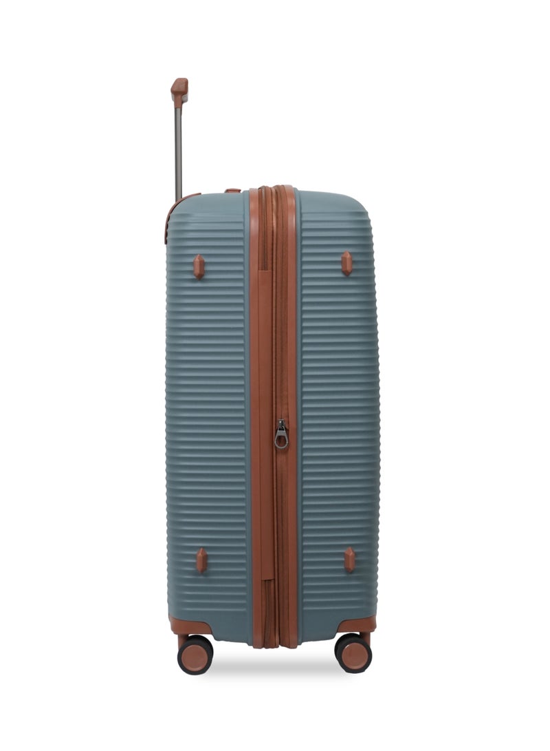 President PP  3-piece luggage set High-quality Travel bag ( S,M,L) spinner wheels, Model -97980 ( DARK GREY ) - Image 4