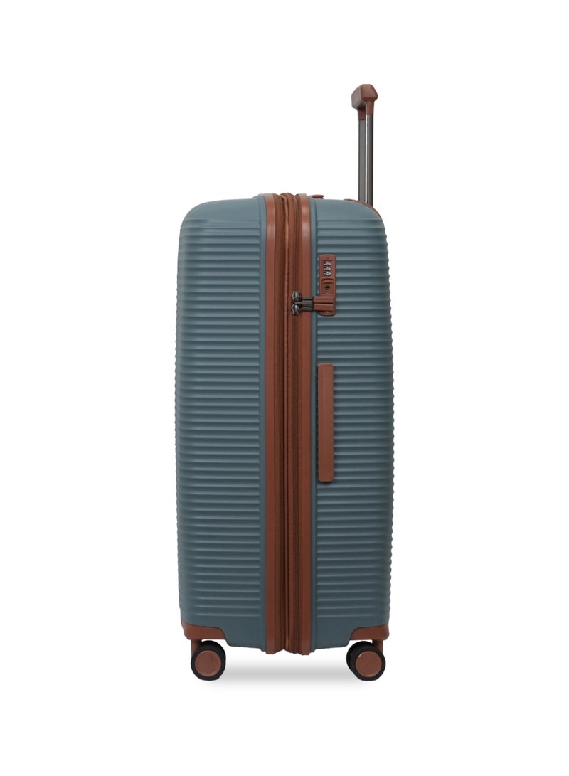 President PP  3-piece luggage set High-quality Travel bag ( S,M,L) spinner wheels, Model -97980 ( DARK GREY ) - Image 2