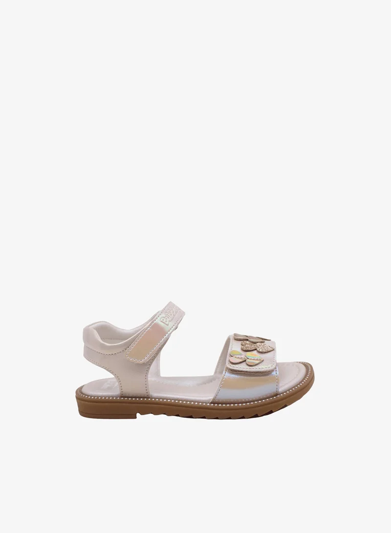Bata Casual Sandals with Decorative Strap