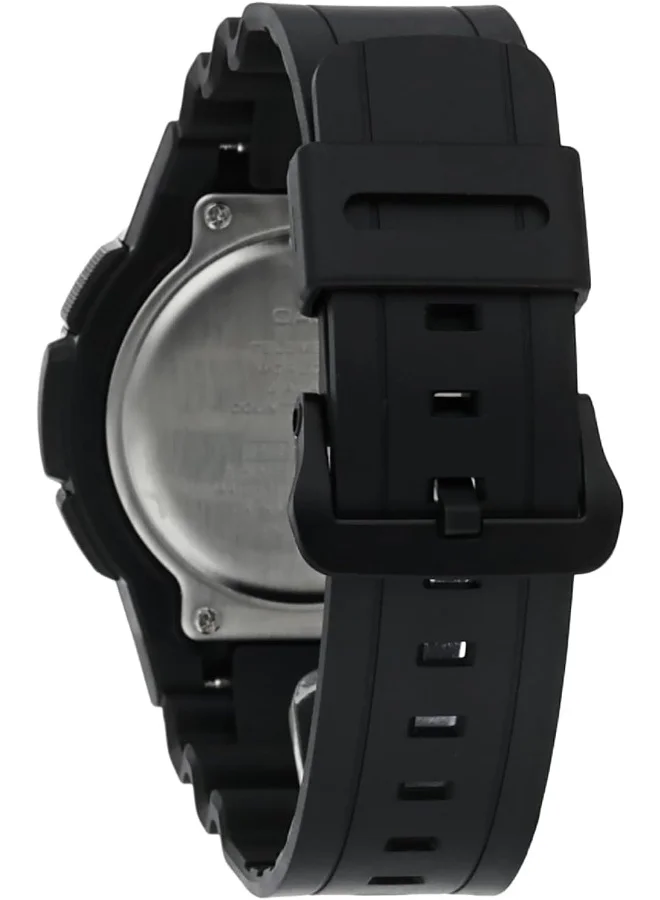 CASIO Casio Men's Watch - AEQ-100W-1BVDF Black Dial, Black Band