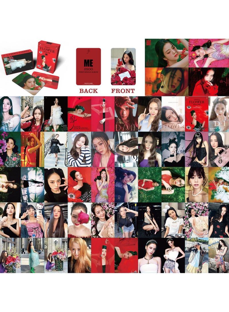 NIBEMINENT 55 قطعة بطاقات لومي كيبوب جيسو لي لمحبي الهدايا التذكارية - Image 1