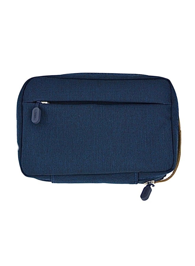 fashionhome 1 Piece Multiple Compartments Spacious Storage Slim Design Electronic Accessories Bag Digital Gadgets Organizer Case Travel Friendly Bag for Cables Earphones Power Bank