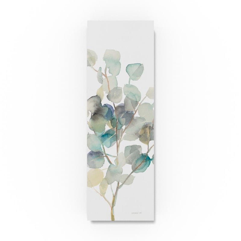 Trademark Fine Art Danhui Nai 'Eucalyptus III White Crop' Canvas Art - Image 1