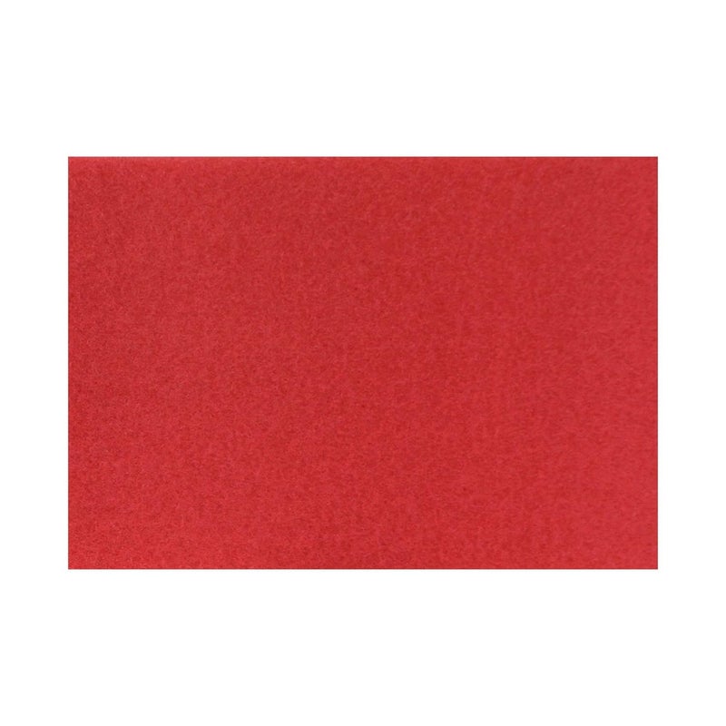 Americo Red Buffer Floor Pad, for Light Cleaning and Buffing, 14"x32", 5 Pads/Case, Made of 100% Recycled Content, USA Made - Image 1