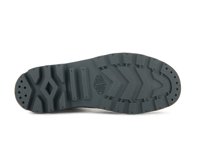 PALLADIUM حذاء بالاديوم للرجال بامبا هاي، حذاء ليفي نباتي، رمادي فانيلا، 7 م - Image 5