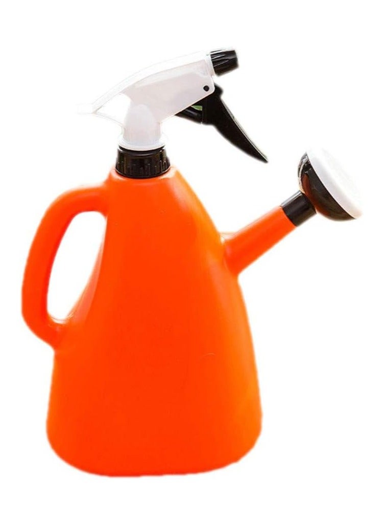 Sprinkling Manually Gardening Tools Watering Can Plant Water Sprayers Flower Irrigation Spray Water Bottle (Orange) - Image 1