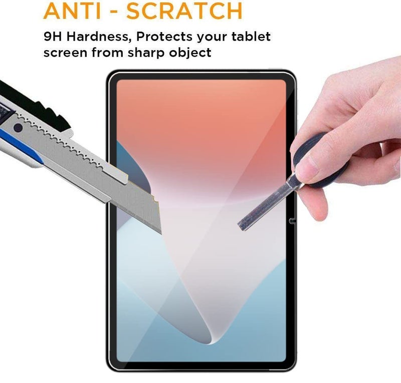Robustrion Anti-Scratch & Smudge Proof Tempered Glass Screen Protector for Oppo Pad Air 10.36 inch - Image 3