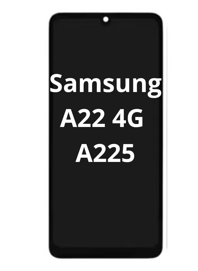 Gadgets Connection LCD screen with digitizer for phone SAMSUNG A22 4G with frame - Image 1