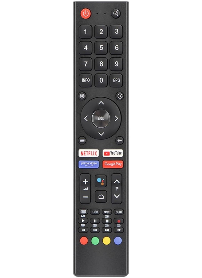ELTRAZONE Remote Control Replacement for Changhong UHD TV - Compatible with Models U43H7A, U43H7S, U50H7S, U55H7S, ODL24771HN-TAB, ODL50672U-TAB, Saba SA24S46A9, SA32S67A9, SA40S67A9  - Image 3