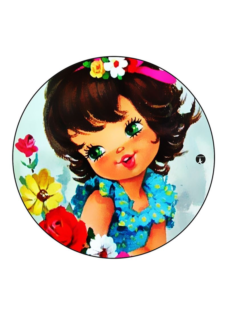 RKN Girl Printed Mouse Pad Multicolour