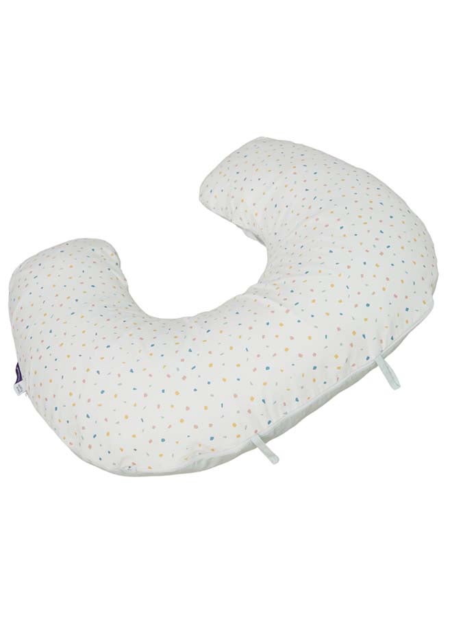Clevamama ClevaCushion Nursing Pillow & Baby Nest - Terrazzo | Newborn to 6 Months - Image 2