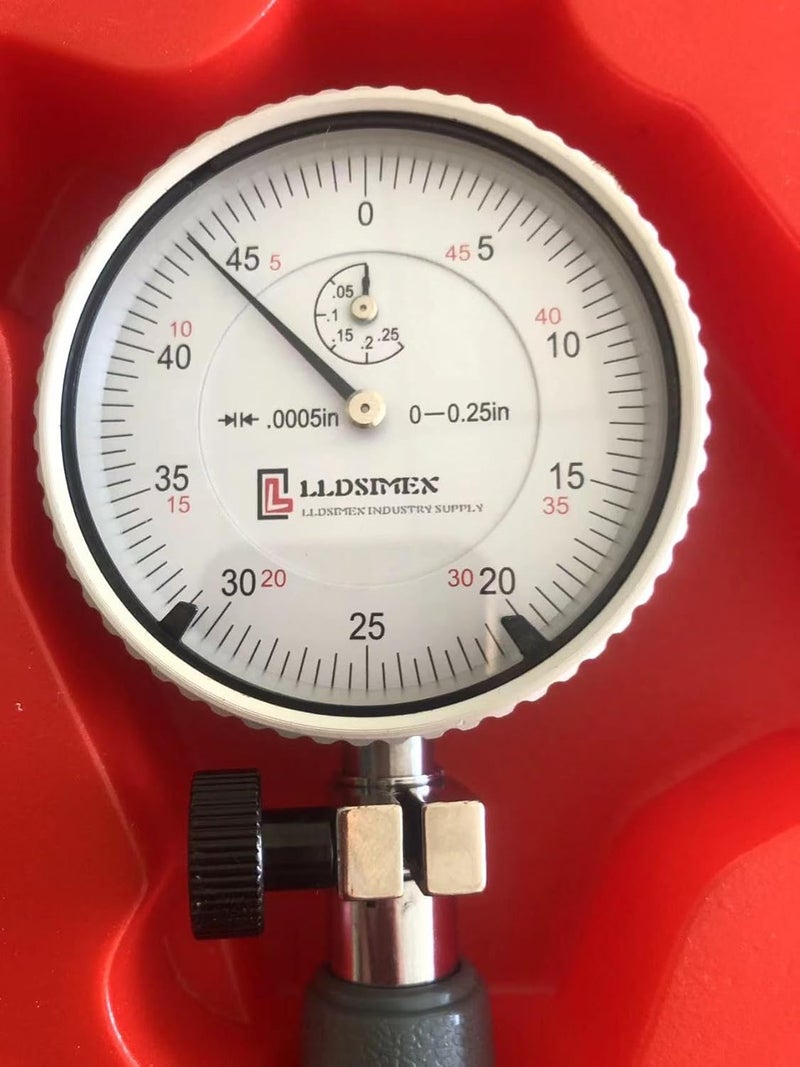 LLDS Store مجموعة قياس عمق LLDSIMEX، نطاق القياس 0.7-1.5"، تدرج 0.0005" - Image 2