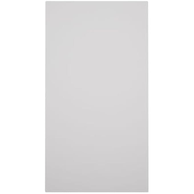 3 1/2"W X 6 1/2"H X 1"P AMERICRAFT SOLID PAINT GRADE WOOD SMOOTH PLINTH BLOCK WITH SQUARED EDGE, PRIMED PINE - Image 1