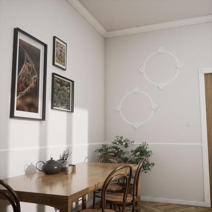 3 1/2"W X 6 1/2"H X 1"P AMERICRAFT SOLID PAINT GRADE WOOD SMOOTH PLINTH BLOCK WITH SQUARED EDGE, PRIMED PINE - Image 3