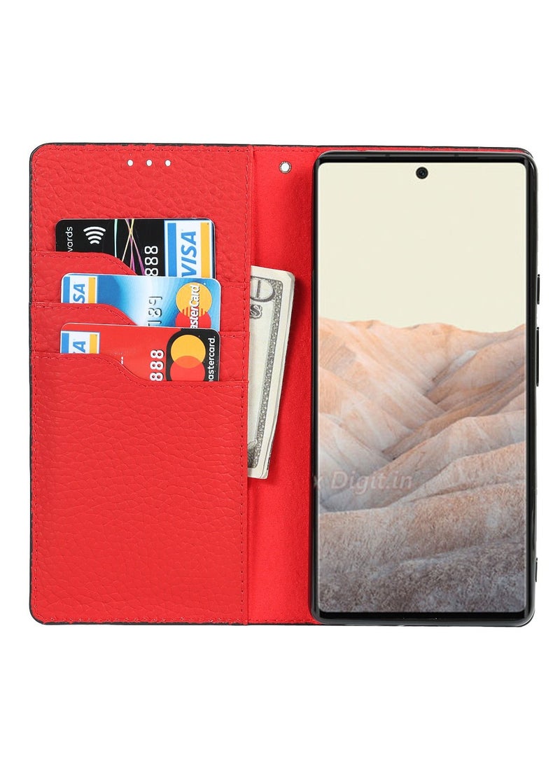 Suteni Flip Cover Card Slots Leather Phone Case for Google - Image 3