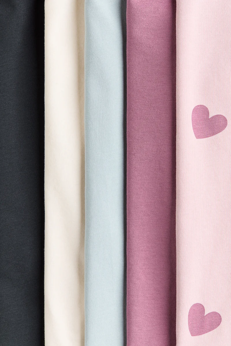H&M 5-pack long-sleeved T-shirts
