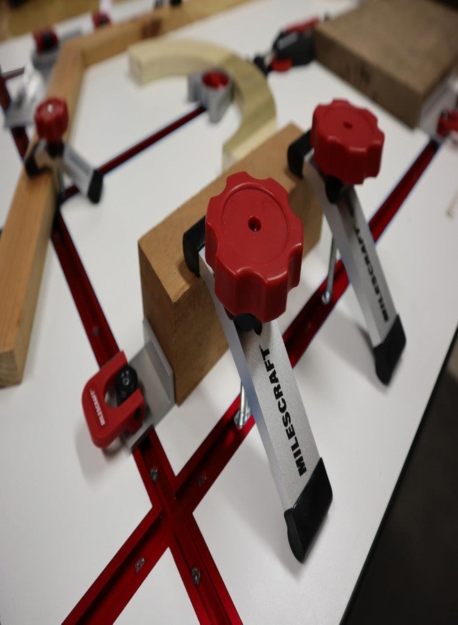 مايلكرافت مشبك تثبيت مسار على شكل حرف T من مايلزكرافت 4036، عبوة من 2. 5-1/4 بوصة طول × 1-1/4 بوصة عرض، مشابك مسار على شكل حرف T مؤكسدة شديدة التحمل لأعمال النجارة. - Image 2