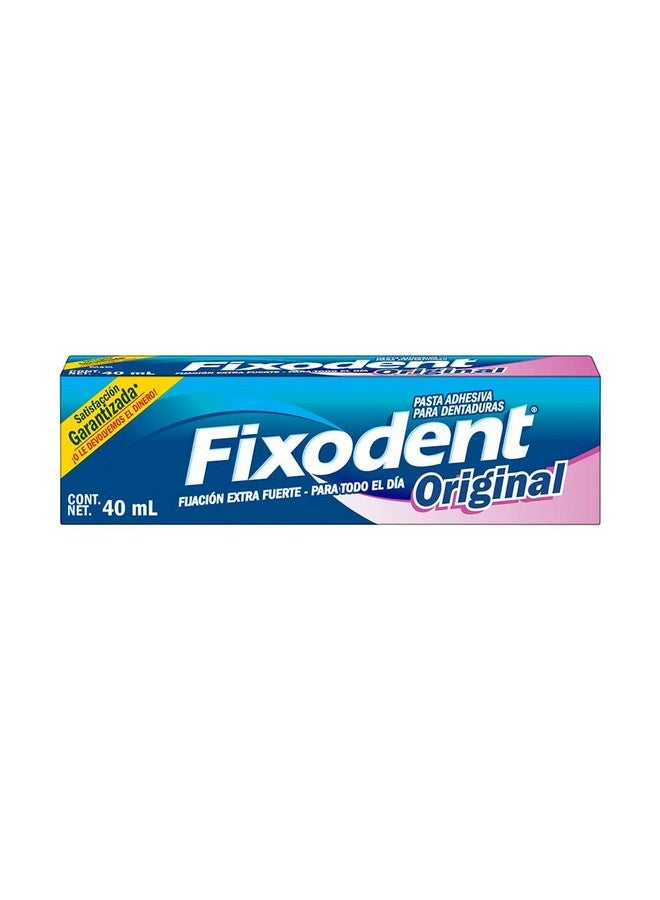 Fixodent Original Denture Adhesive Cream - 40G By Fixodent - Image 1