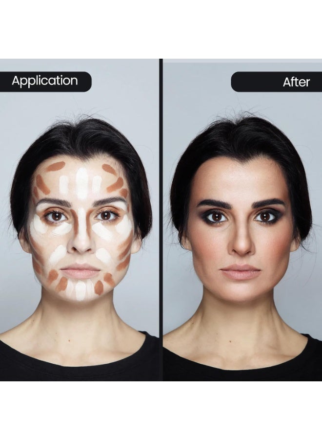 ارماف بيوتي أرماف "بيوتيه بارفيت فيكس" (Armaf Beauté Parfaite Fix) – خافي عيوب (كونسيلر)، تغطية متوسطة قابلة للتعزيز، يدوم حتى 16 ساعة، متوفر بدرجات فاتحة ومتوسطة وداكنة | لون بيج دافئ (Warm Beige) - 5.8 جم - Image 3