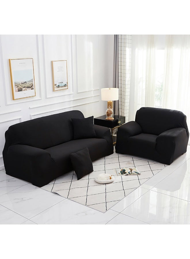 Stretch Sofa Cover, Universal Elastic Spandex Couch Slipcover, Machine Washable Furniture Protector, Anti Slip Full Wrap Sofa Slip Cover for 1/2/3 Seater Living Room - Image 1