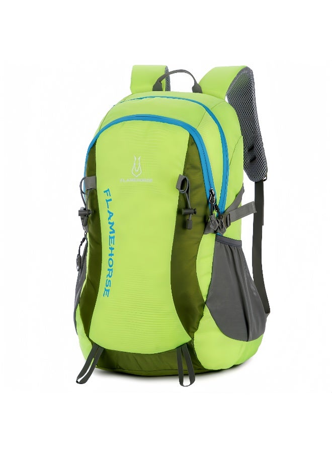 FLAMEHORSE New Men's And Women's Hiking Bags, Outdoor Backpacks, Water-Resistant Large-Capacity Nylon Backpacks - Image 1