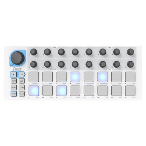 Arturia - BeatStep - Compact MIDI Controller & Sequencer with Creative Software for Recording - 16 Pads, 16 Encoders - Image 1