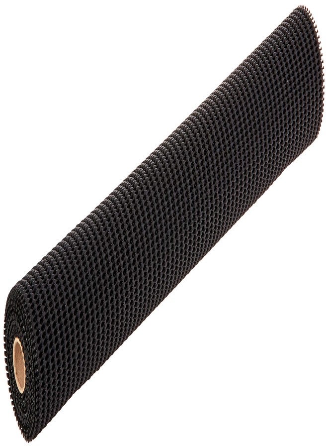Con-Tact Brand Grip-N-Stick Durable Self-Adhesive Non-Slip Shelf and Drawer Liner, 18" x 4', Black - Image 1