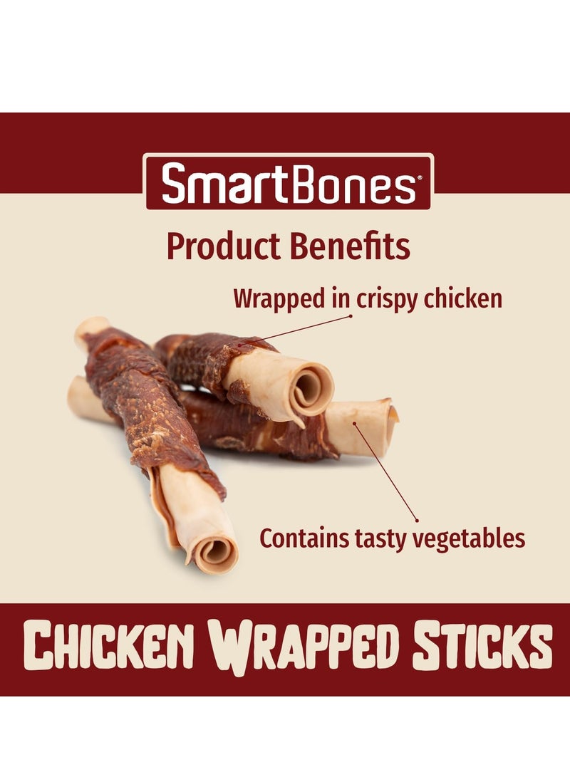 SmartBones 5 Chicken Wrapped Sticks Rawhide Free Chew Dog Treats - Image 3