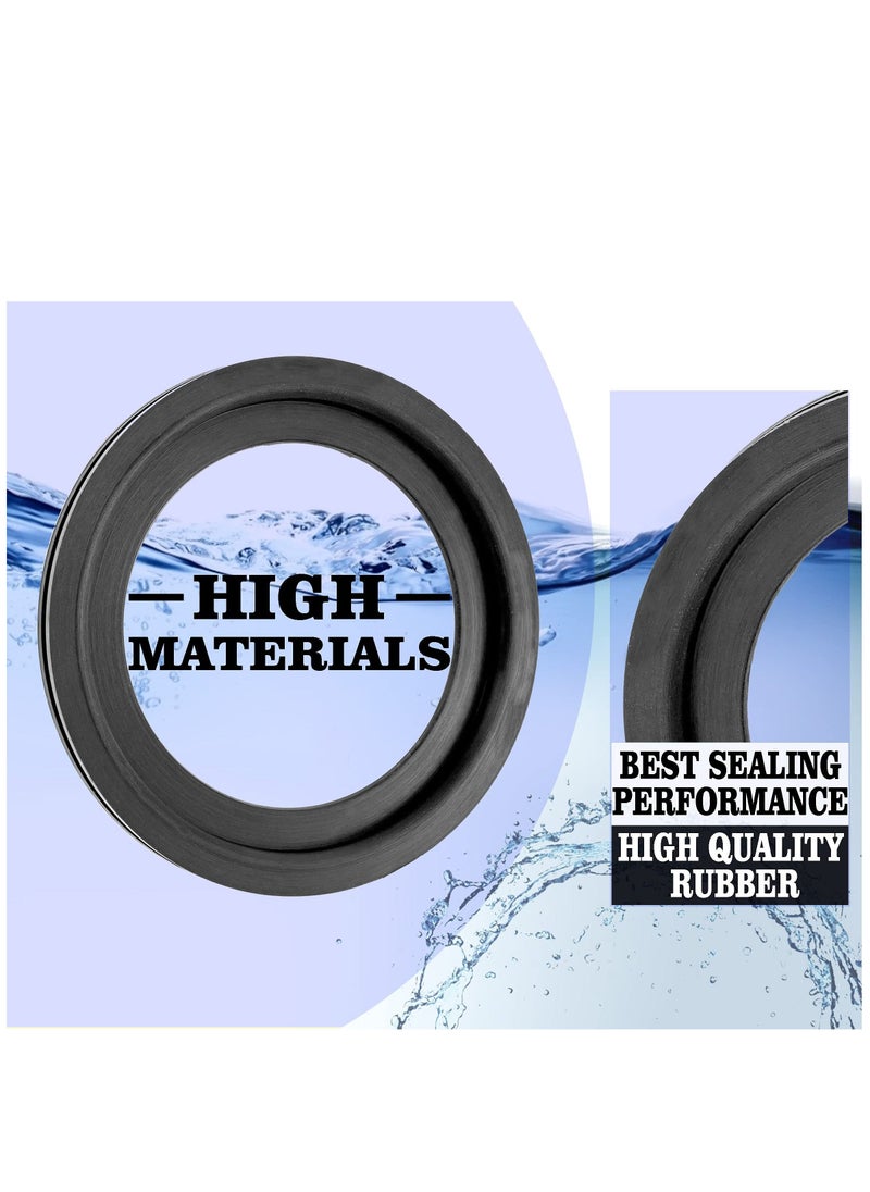 KASTWAVE - 2 Pack Toilet Flush Ball Ring Seal Kit Replacement Gaskets Sealand Parts for Dometic RV Toilets - Image 1