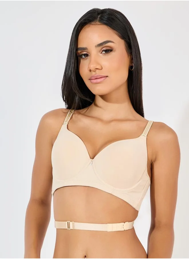 ستايلي Styli Low Back Bra Converter Straps