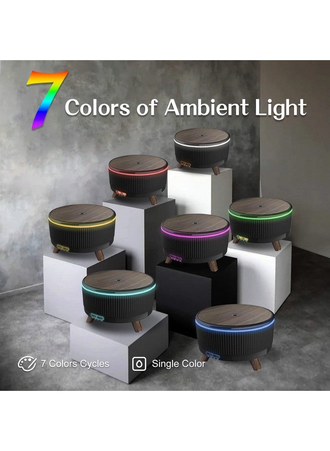 Cechlicht Diffusers For Essential Oils Humidifiers 500Ml Essential Oils Large Room Aromatherapy Diffuser7 Colors Lights 3 Mist Modes With R/C For Home Office - Image 4