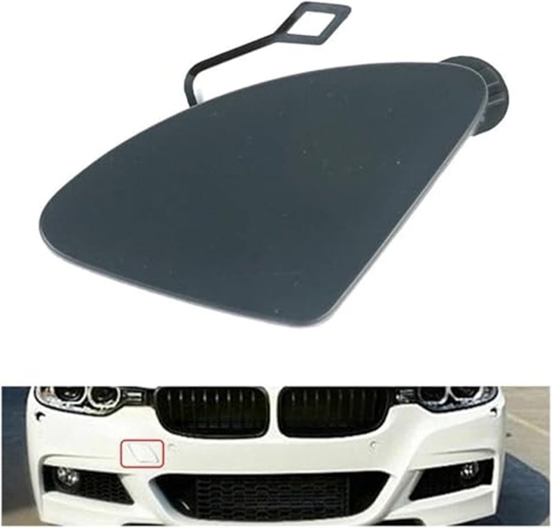 DEMULAX Car Front Bumper Tow Hook Eye Cover Cap for BMW 3 Series - Image 3