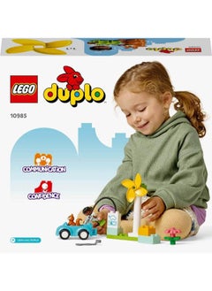 LEGO Wind Turbine and Electric Car Building Toy - 15 PCS  - Image 4