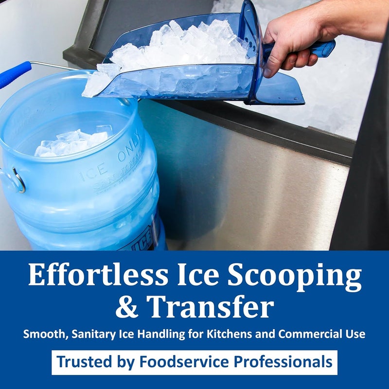 San Jamar SI5500 Polycarbonate Saf-T-Scoop with Ergonomic Handle - Image 5