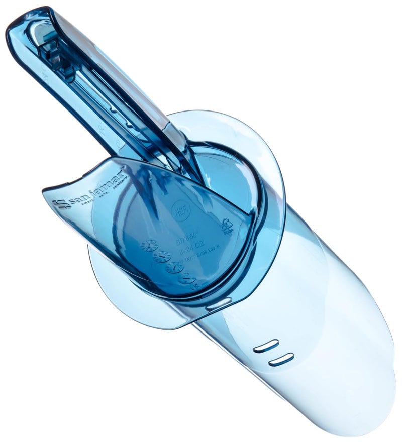San Jamar SI5500 Polycarbonate Saf-T-Scoop with Ergonomic Handle - Image 1