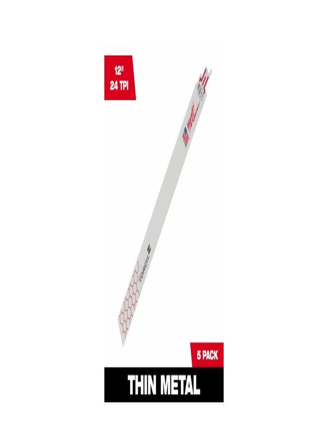 ميلواكي شفرة المنشار الترددي لقطع المعادن، 12 بوصة - Image 5