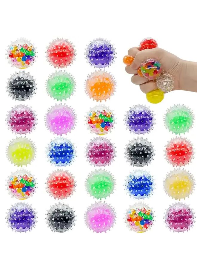 24pcs Squeeze Relax Balls Soft Stretchy Toys For Stress Relief Party Favors - Image 4