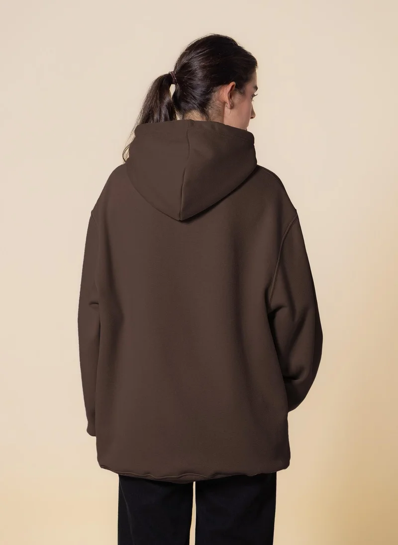 SHAPES OVERSIZED SOFT COMFORT HOODIE