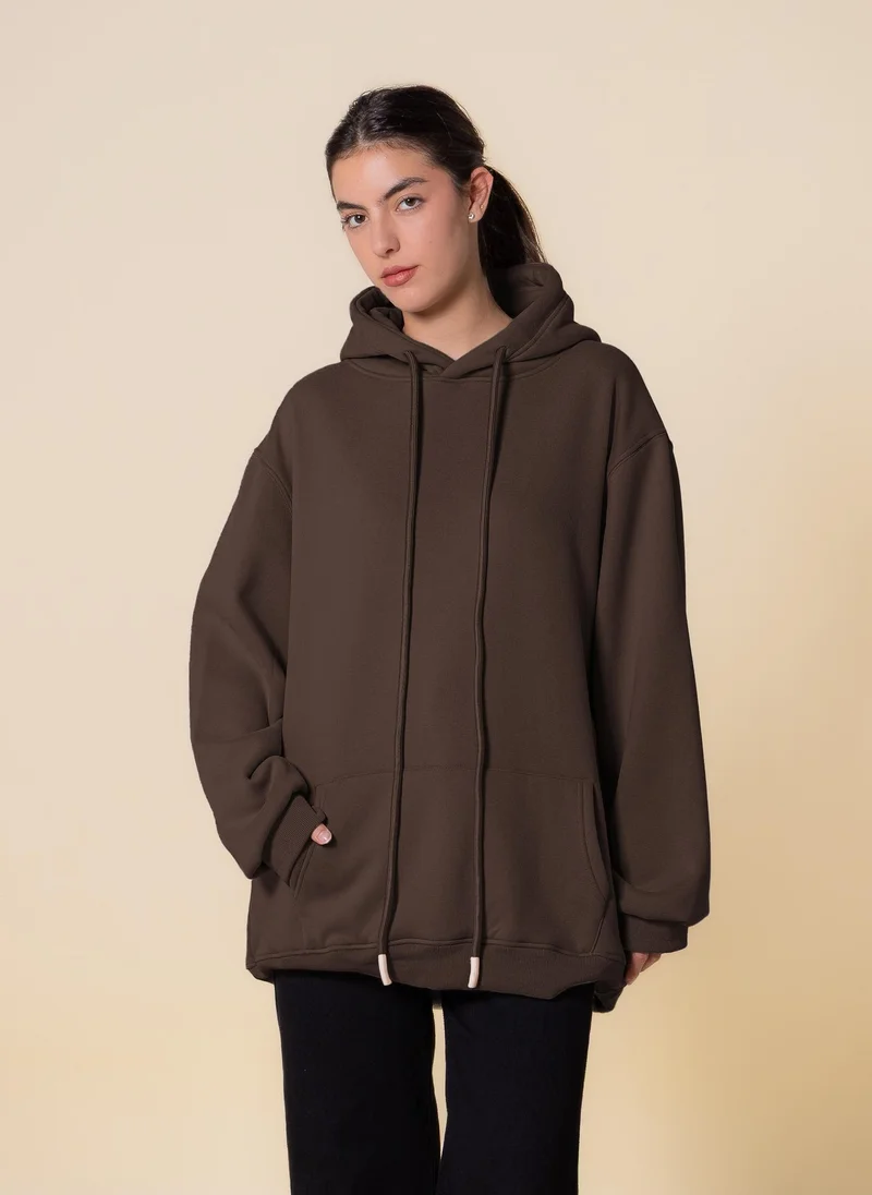SHAPES OVERSIZED SOFT COMFORT HOODIE