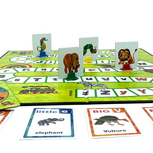 Briarpatch, The Very Hungry Caterpillar Spin & Seek ABC Game, Based On Board Books By Eric Carle, Preschool Learning For Kids - Image 5