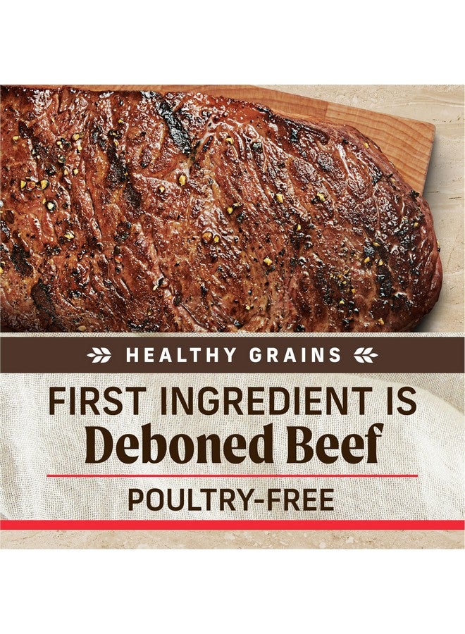 ميريك طعام جاف فاخر للكلاب البالغة من ميريك هيلثي جرينز، صحي وطبيعي، مع لحم بقري وأرز بني - كيس 4.0 رطل - Image 4