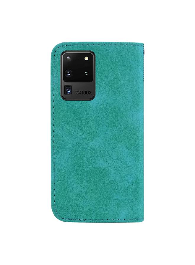 S-TOP Case For Samsung Galaxy S20 Ultra Seven-shaped Embossed Leather Phone Case - Image 3