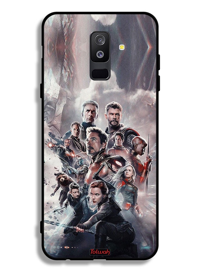 Tolwak Samsung Galaxy A6 Plus (2018) Protective Case Cover Avengers - Image 1