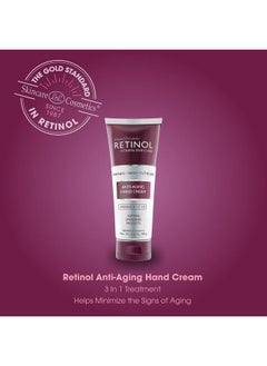 RETINOL Retinol Antiaging Hand Cream The Original Retinol Brand For Younger Looking Hands Rich Velvety Conditions & Protects Skin Nails & Cuticles Vitamin A Minimizes Age’S Effect On Skin  - Image 3