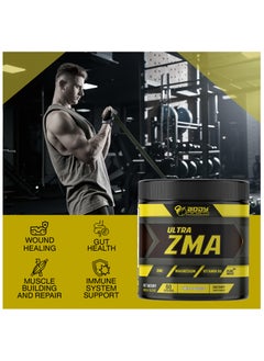 Body Builder Body Builder Ultra ZMA, Unflavored, 60 Servings -180gm  - Image 4