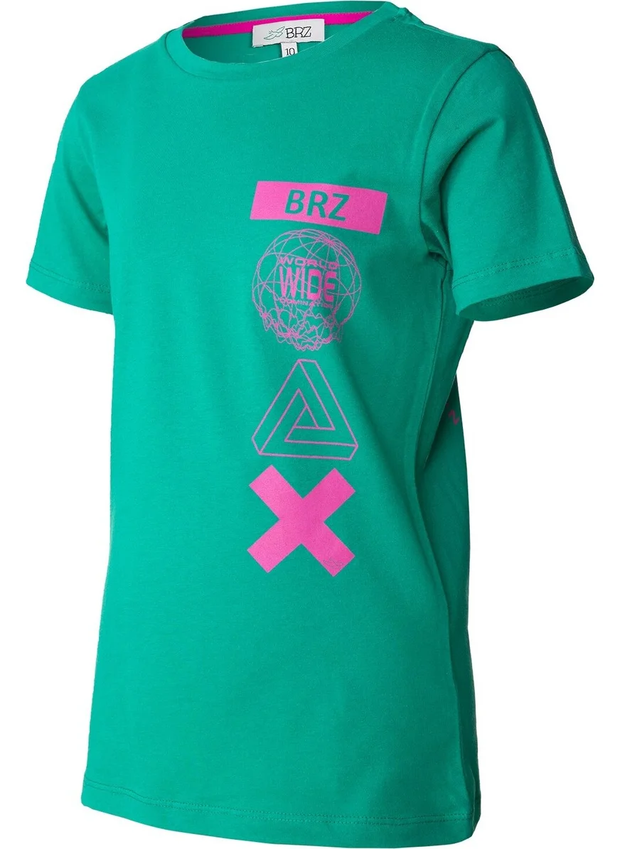 بي ار زد كولكشن Brz Kids Printed Boys T-Shirt