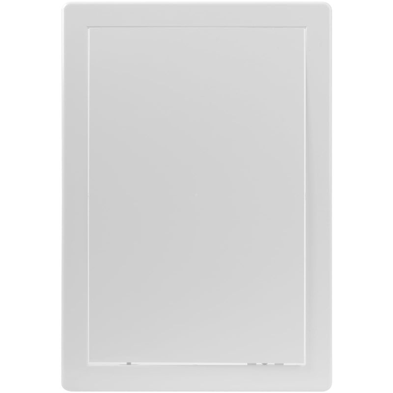 Vent Systems White ABS Plastic Access Panel 8 x 12 Inch CutOut Access Panel with Door for Drywall Wall Ceiling Electrical Plumbing Service Inspection Door Wall Hole Cover for Indoor Use
