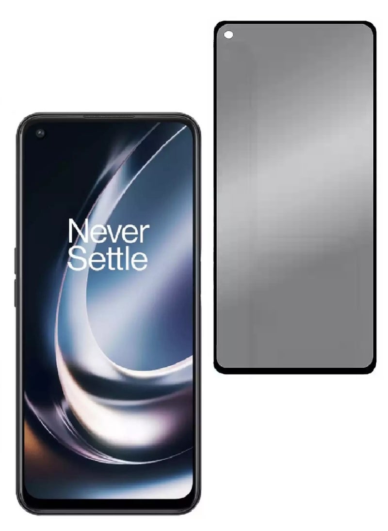 we3 حماية شاشة زجاجية مقساة مضادة للتجسس مصممة لهاتف OnePlus Nord CE 2 Lite 5G تغطي الشاشة بالكامل مع لاصق كامل من الحافة إلى الحافة وخالية من الفقاعات - Image 1