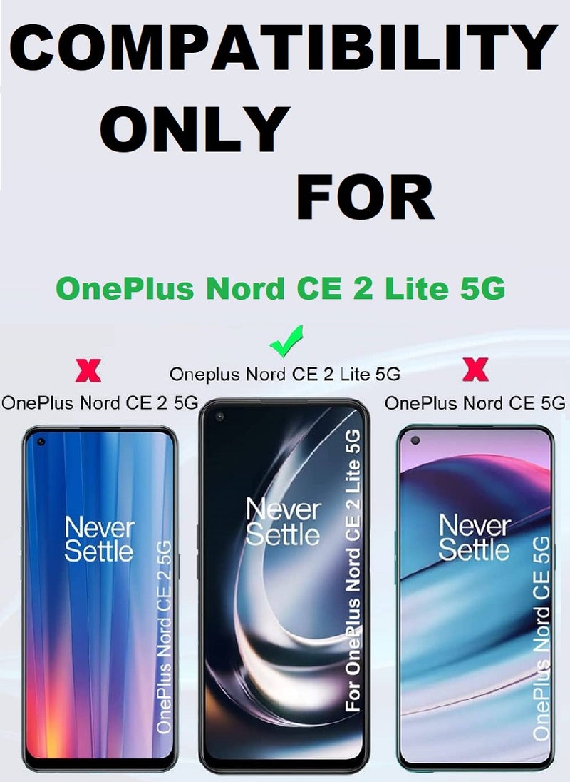 we3 حماية شاشة زجاجية مقساة مضادة للتجسس مصممة لهاتف OnePlus Nord CE 2 Lite 5G تغطي الشاشة بالكامل مع لاصق كامل من الحافة إلى الحافة وخالية من الفقاعات - Image 3